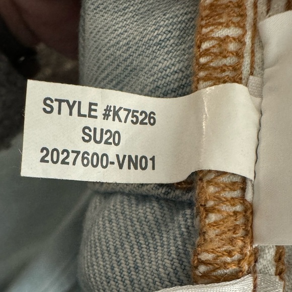 Madewell The Curvy Perfect Vintage Jean SIZE 27 - Picture 13 of 13